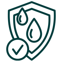 Waterproof and sweat-resistant drawcord